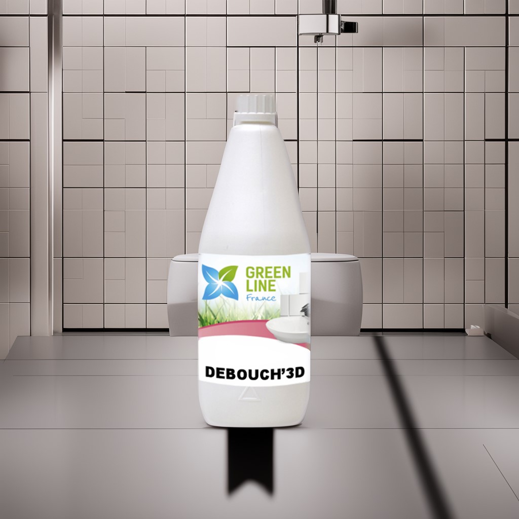 DÉBOUCH’3D 1L - DÉBOUCHEUR SURPUISSANT