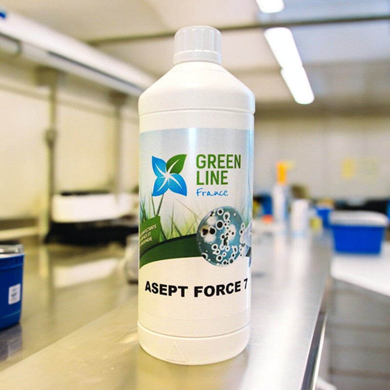 ASEPT FORCE 7 1L - NETTOYANT CLIMATISATION BACTÉRICIDE FONGICIDE VIRUCIDE ANTI-ACARIEN INSECTICIDE LÉGIONELLOSE