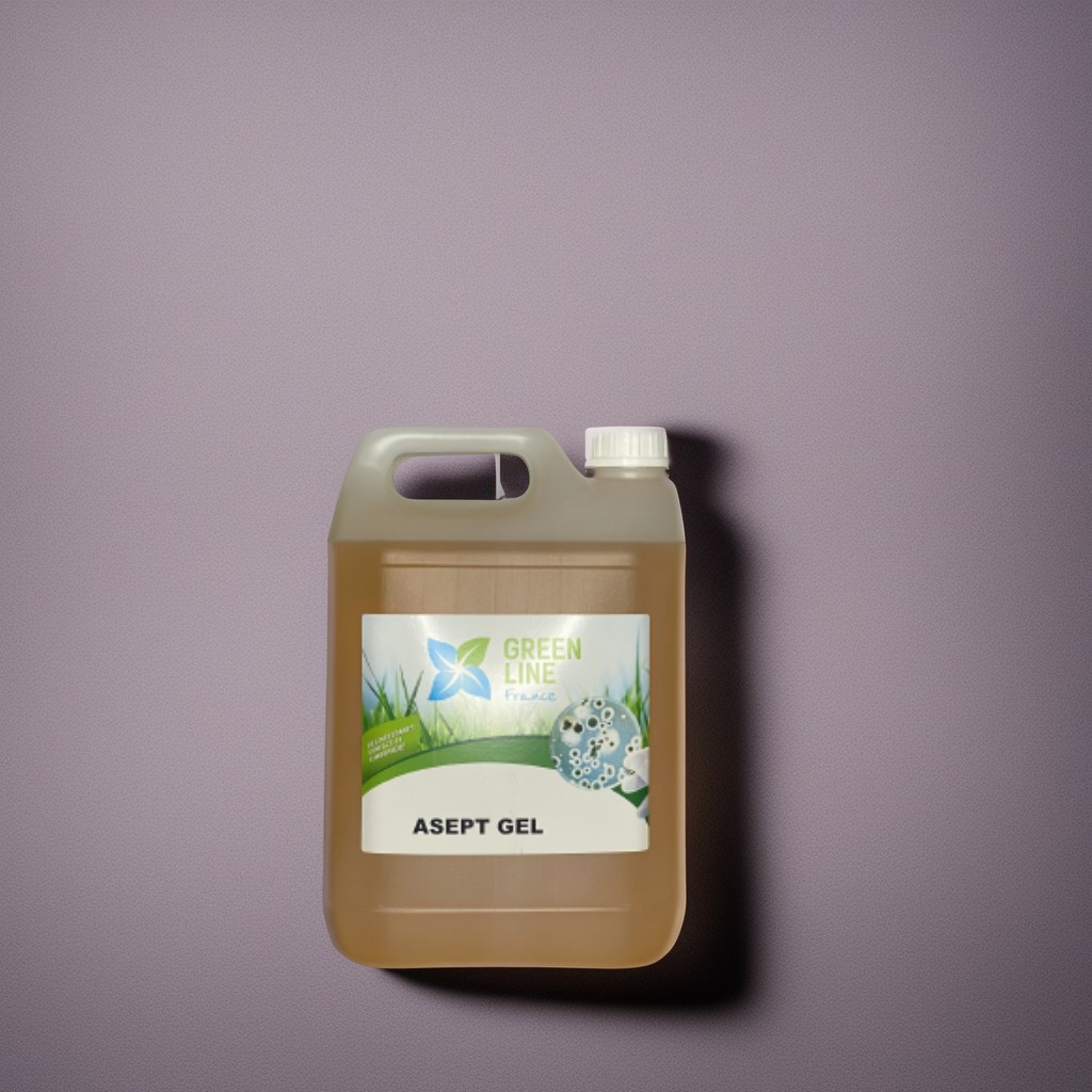 ASEPT GEL PECHE 5L - GEL HYDRO-ALCOOLIQUE POUR LES MAINS “ SANS RINÇAGE