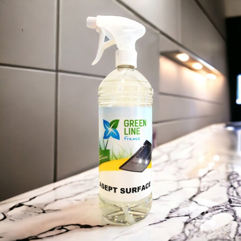 ASEPT SURFACES 1L - DÉSINFECTANT DE SURFACES À ACTION ET SÉCHAGE RAPIDE