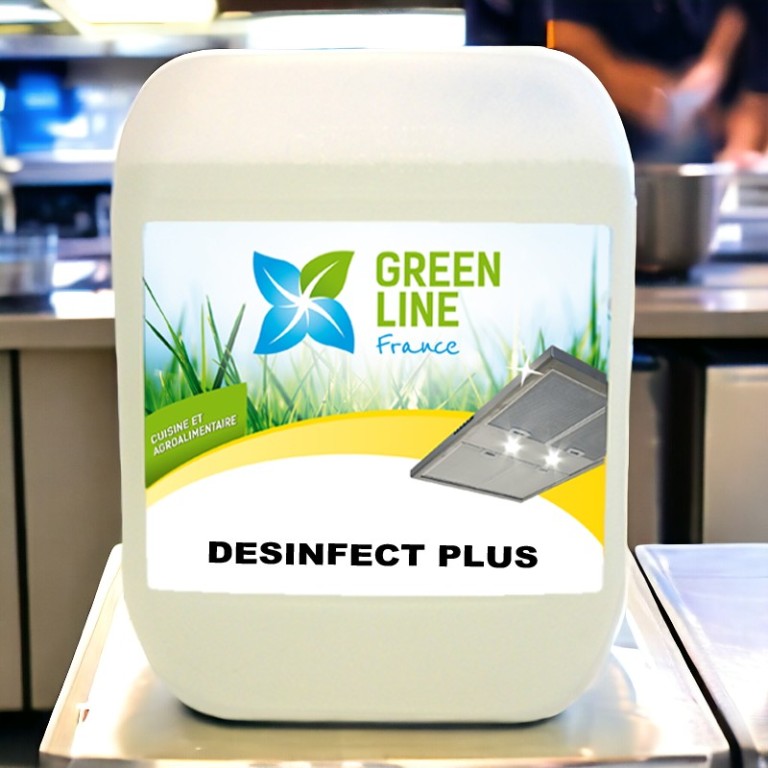 DÉSINFECT PLUS 5L - DÉSINFECTANT ALIMENTAIRE TRÈS CONCENTRÉE