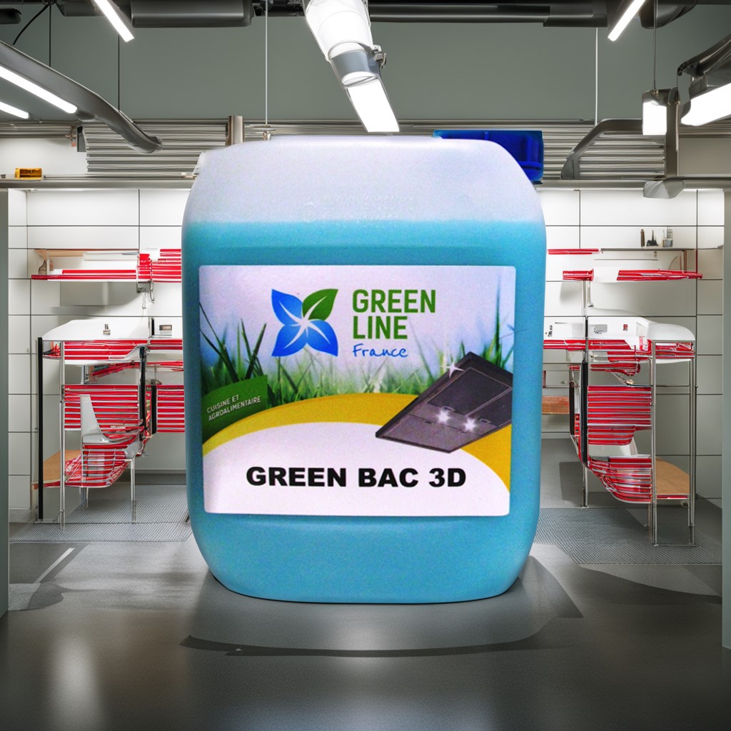 GREEN BAC 3D 20L - TRAITEMENT ENZYMATIQUE DES BACS A GRAISSE