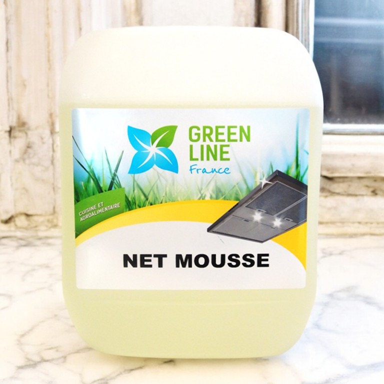 NET MOUSSE 5L - SUPER NETTOYANT ALIMENTAIRE SURPUISSANT ET ÉCONONOMIQUE