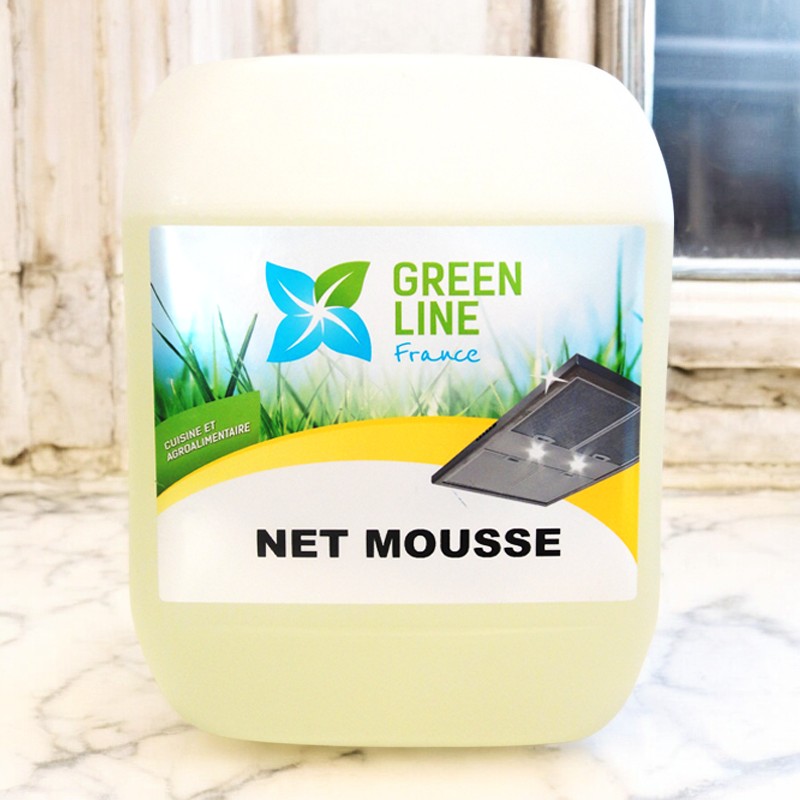 NET MOUSSE 5L - SUPER NETTOYANT ALIMENTAIRE SURPUISSANT ET ÉCONONOMIQUE