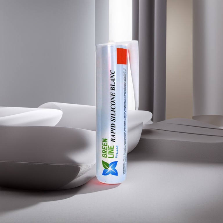 RAPID SILICONE BLANC 300ML - SILICONE NEUTRE BLANC