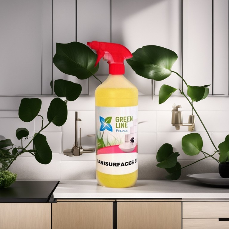 SANISURFACE 6F PULVERISATEUR 1L - DÉTERGENT ACIDE BACTÉRICIDE PRÊT À L’EMPLOI