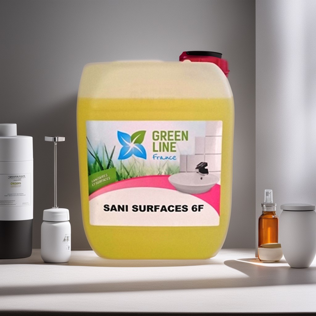 SANISURFACE 6F 5L - DÉTERGENT ACIDE BACTÉRICIDE PRÊT À L’EMPLOI