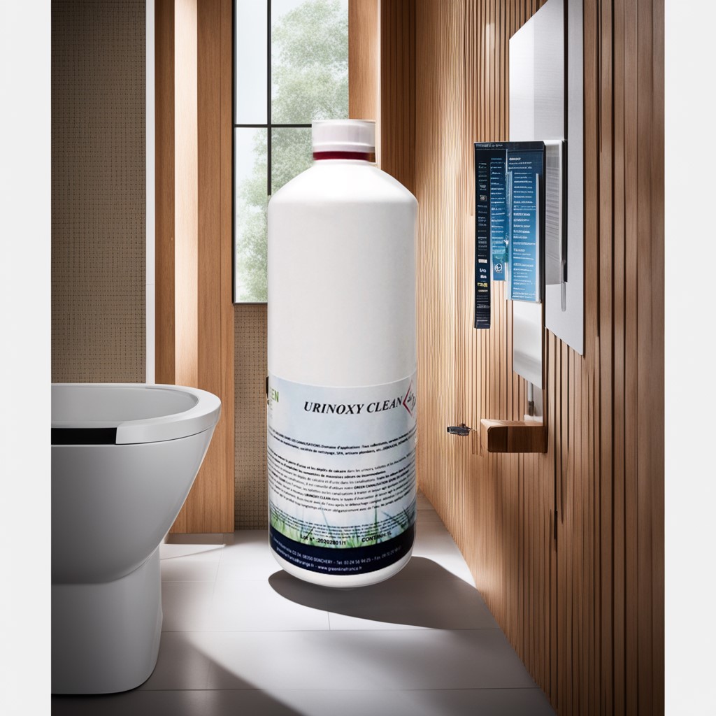 URINOXY CLEAN 1L - TRAITEMENT DE LA PIERRE D'URINE ET DÉPÔTS DE CALCAIRE DANS LES CANALISATIONS.