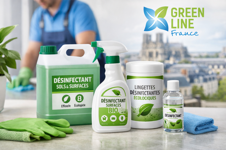 Produits désinfectants sols et surfaces à Reims, Châlons-en-Champagne et Épernay : guide complet pour bien choisir