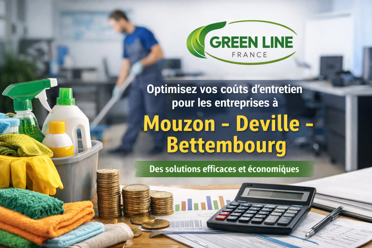 Entreprises à Mouzon, Deville et Bettembourg : comment optimiser vos coûts avec des produits d’entretien efficaces ?